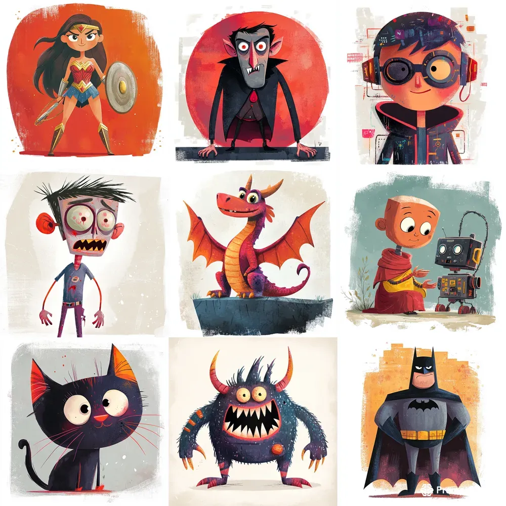 Funny Storytelling Characters