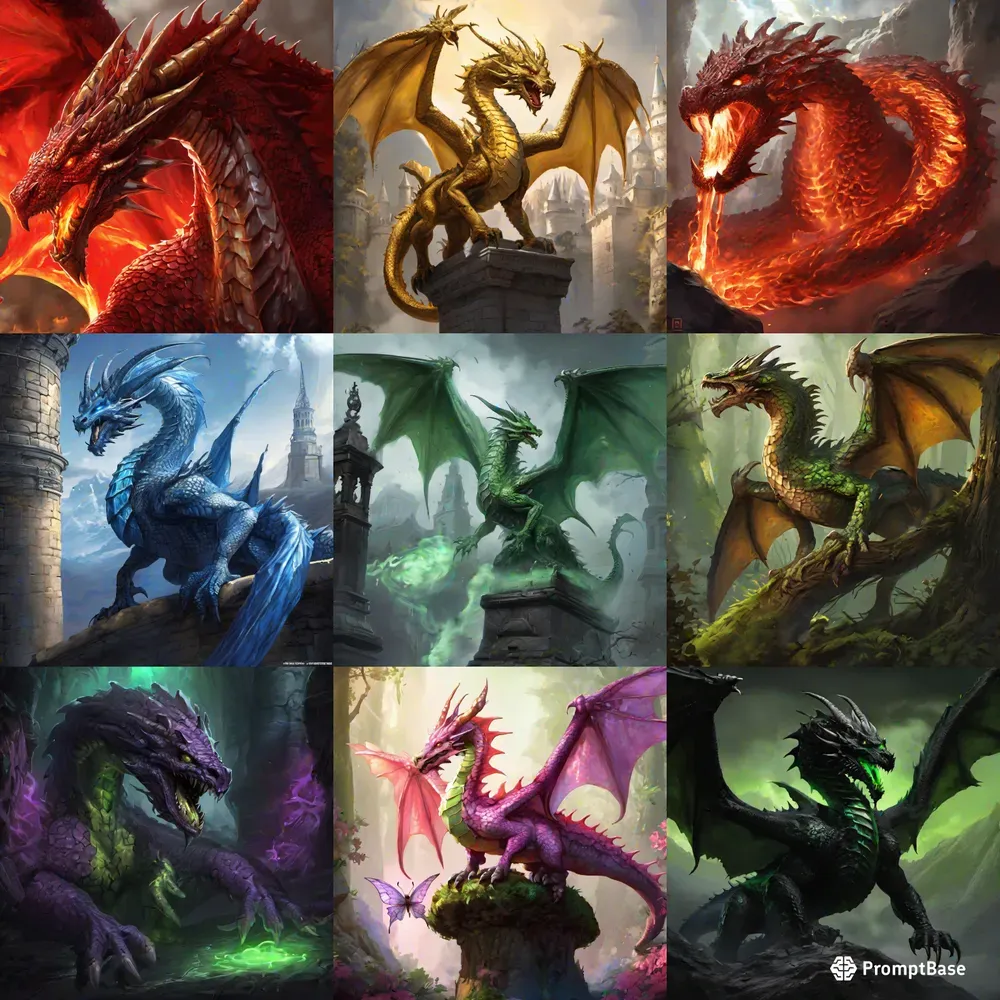 Heroes M And M Wyverns Drakes Forges