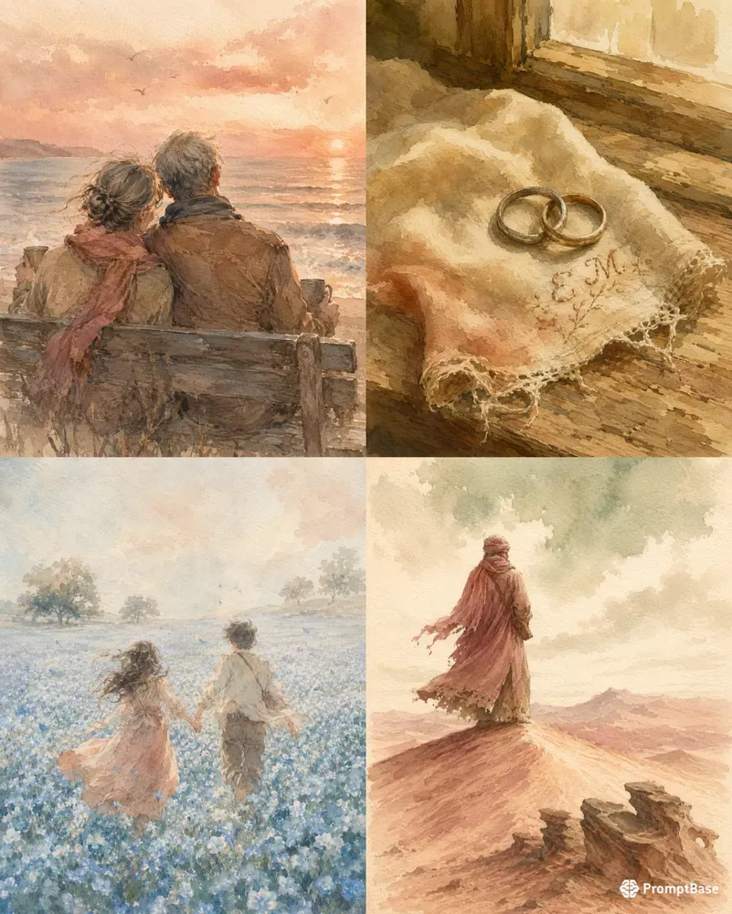 Watercolor Memory Studies
