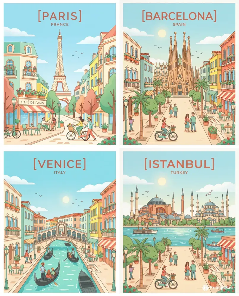 Minimalist Travel Posters