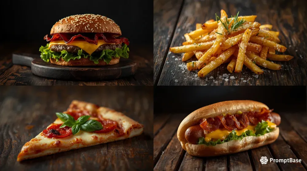 Cinematic Gourmet Food Photography