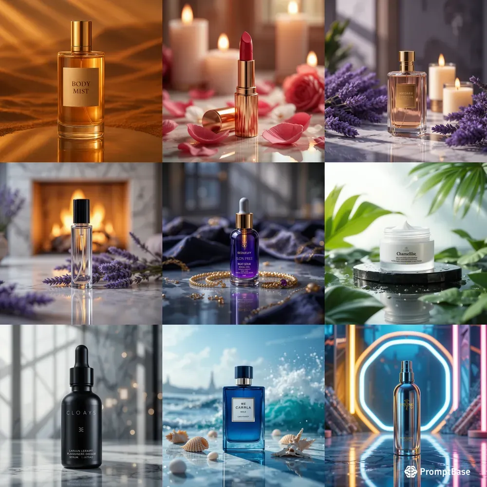 Product Photography Highend Cosmetics