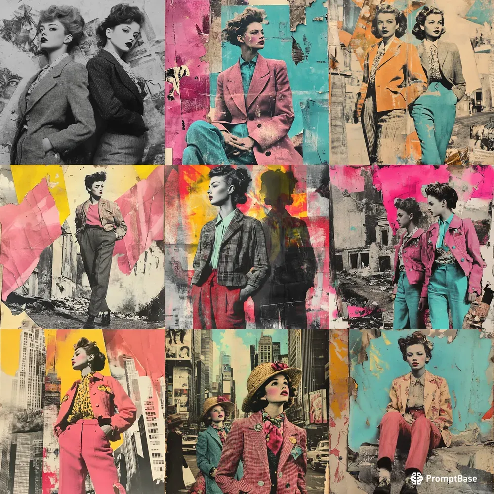 Edgy Pre-punk Retro Girls Girls