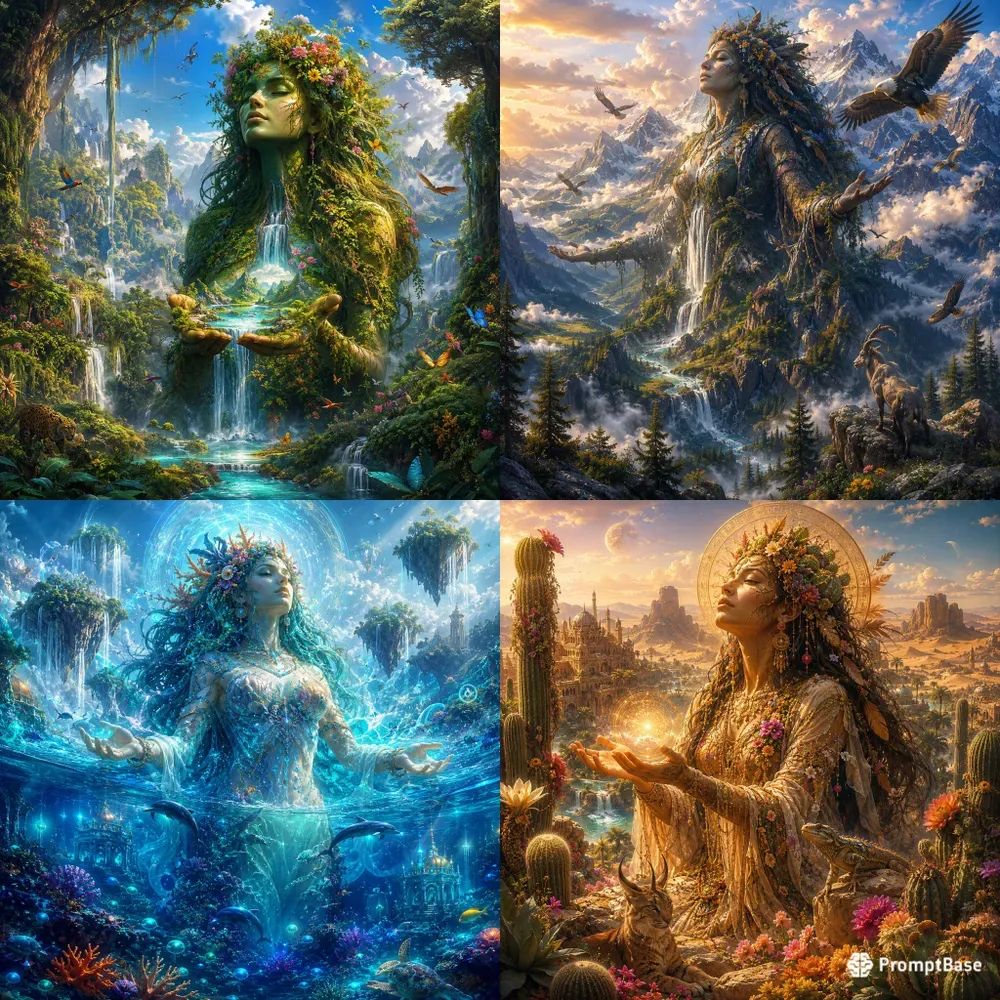 Ethereal Avatars Of Gaia