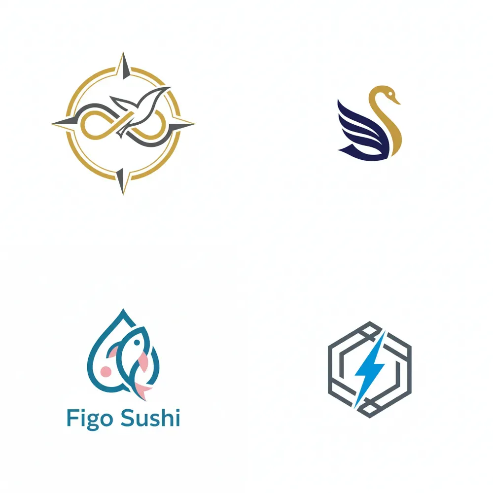 Ultraminimalist Geometric Logo Labs