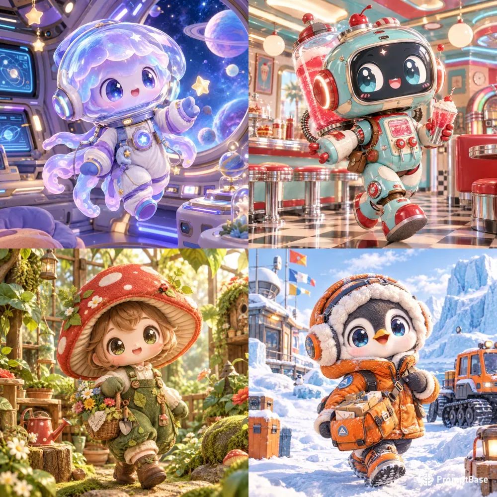 Kawaii Character Coutures