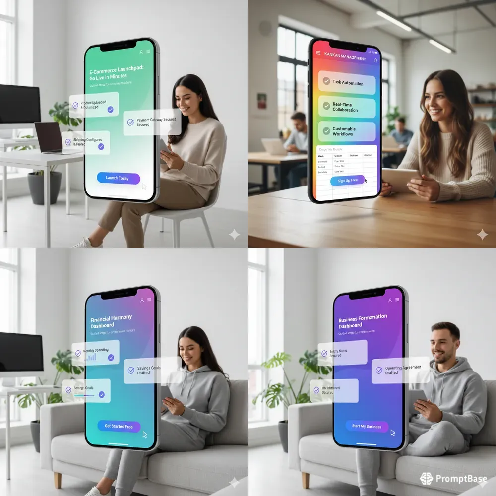 Saas Product Marketing Visual Generator