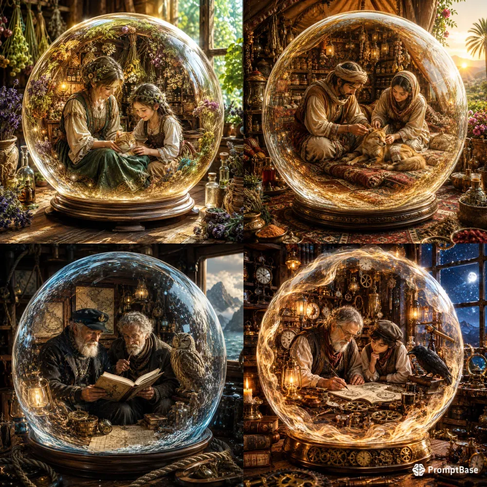 Worlds Sealed In Wonder