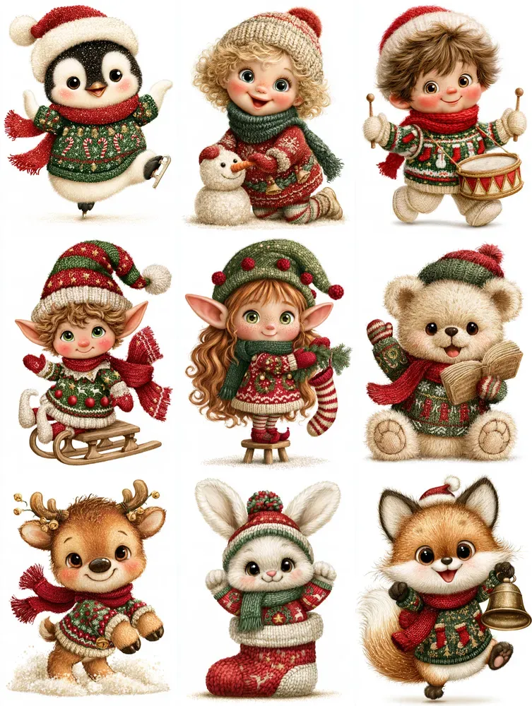 Cute Ugly Christmas Sweaters