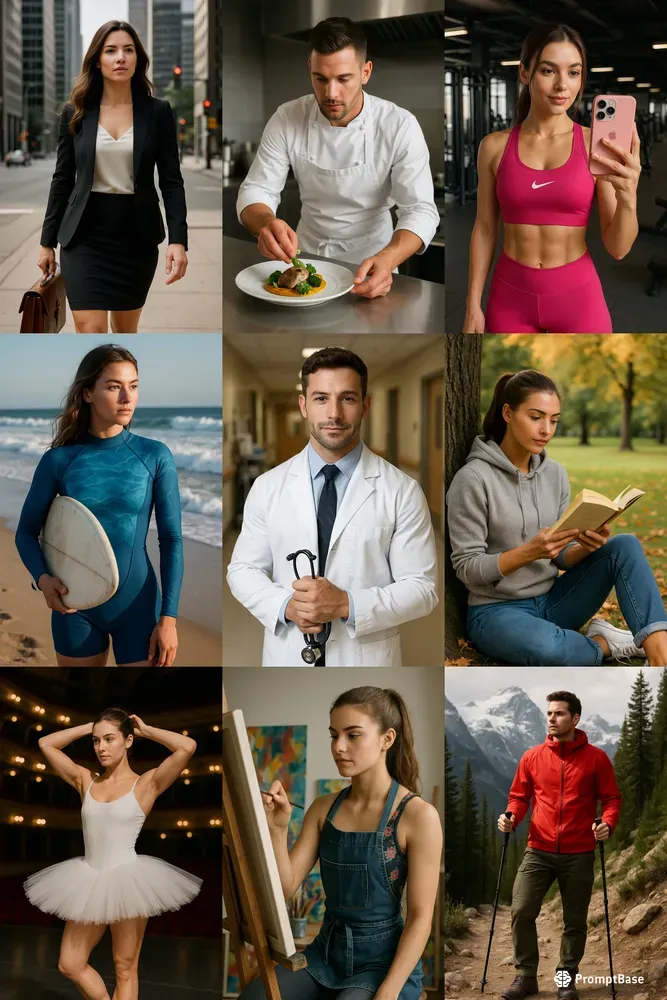 Professional And Casual Portraits