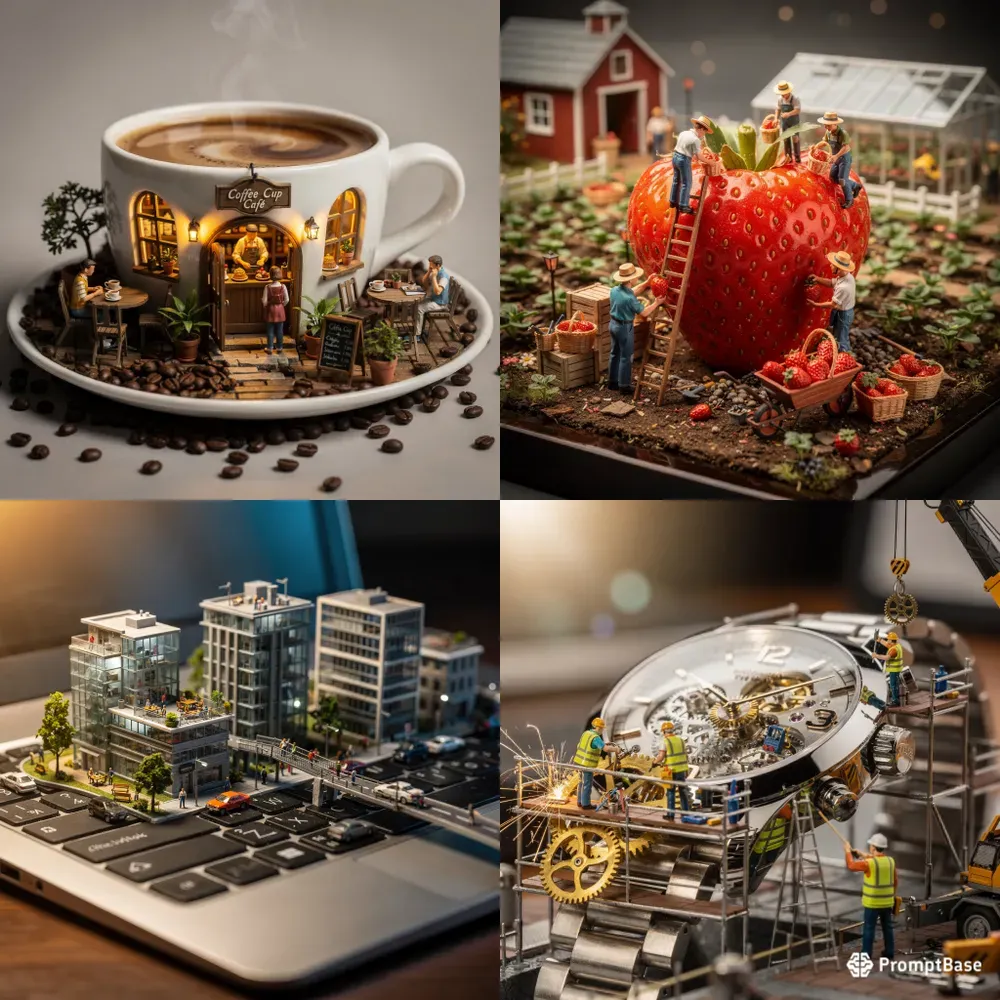 3D Miniature Worlds