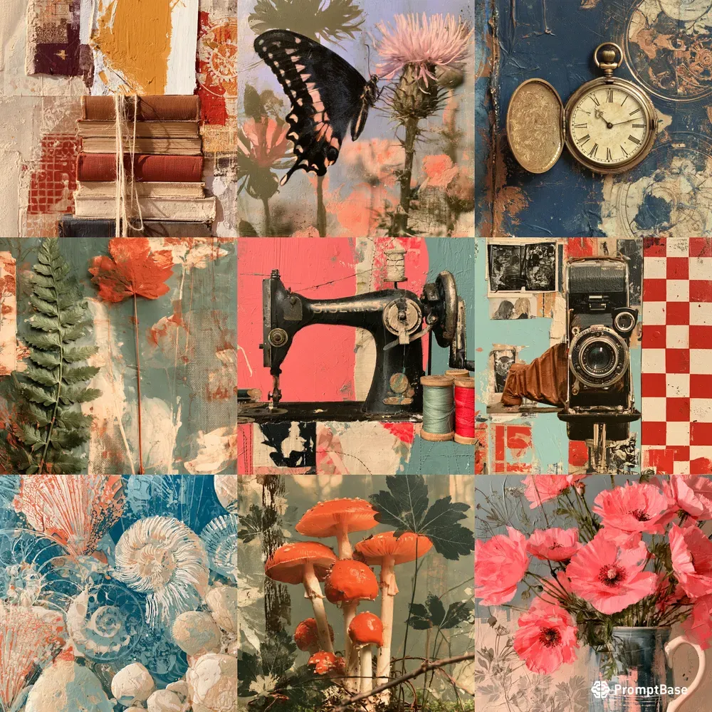 Artistic Gelli Plate Prints