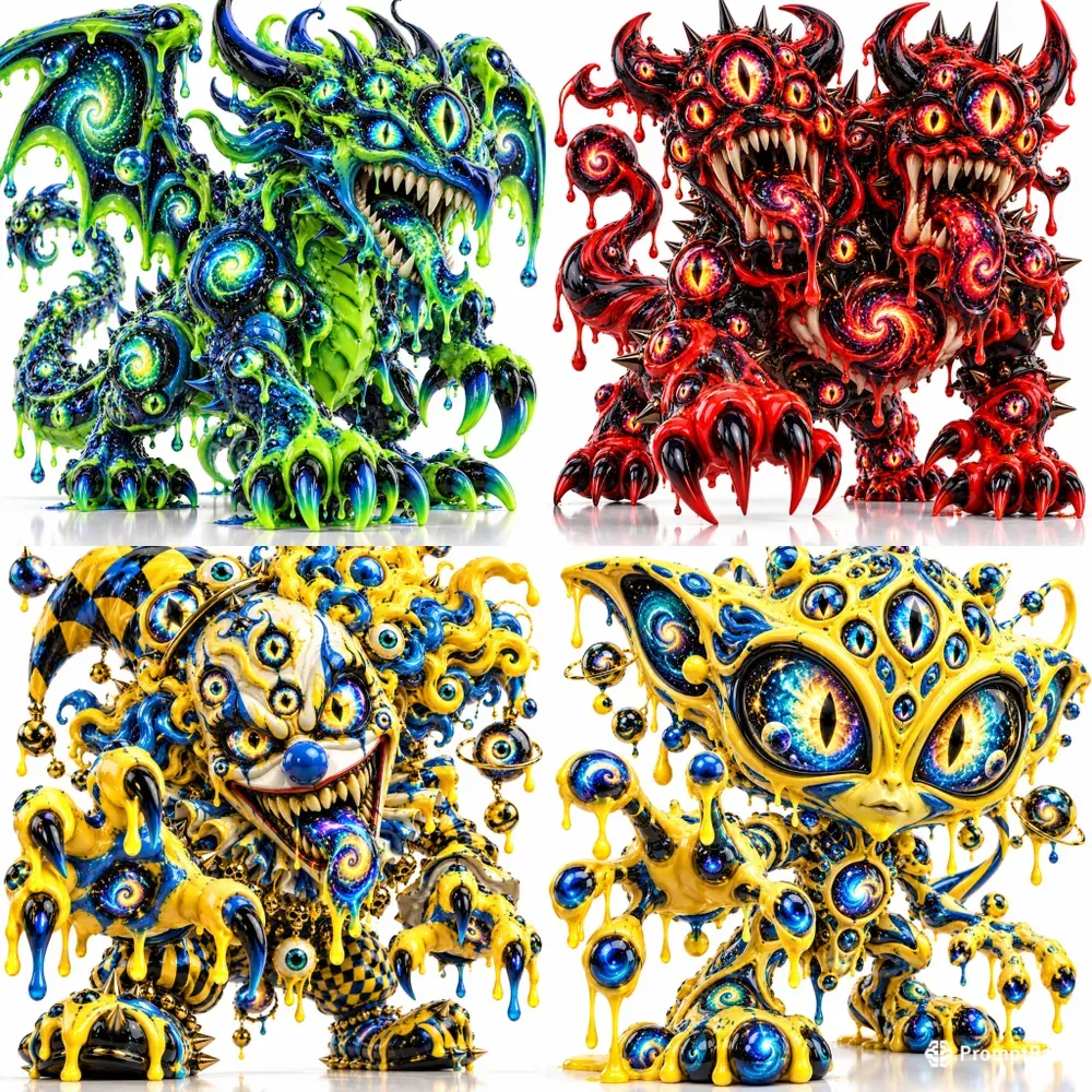 3D Alien Monsters