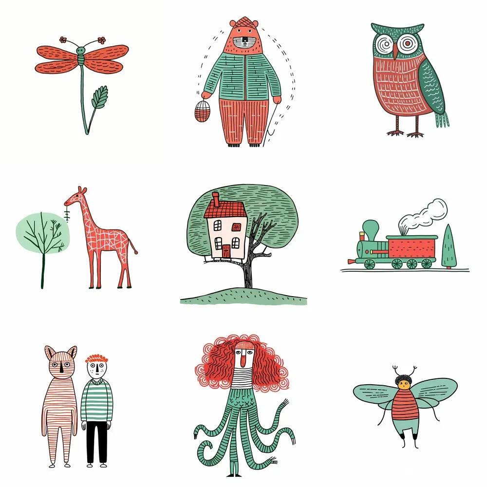 Quirky Doodles