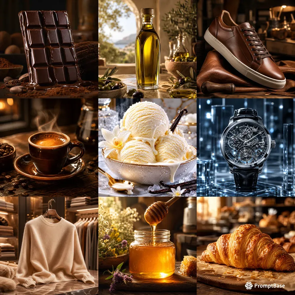Luxury Sensory Product Ads