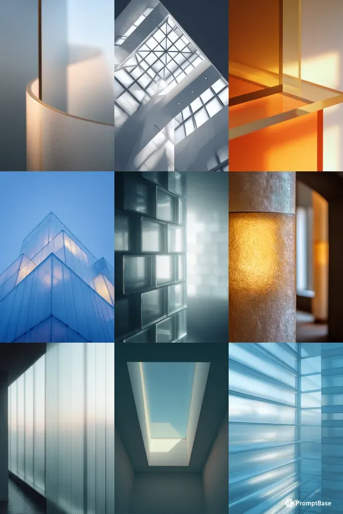 Ethereal Glass Architecture