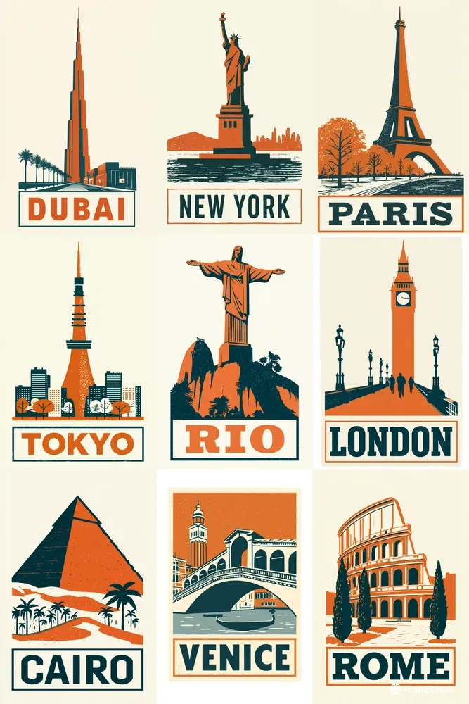 Midcentury Travel Posters