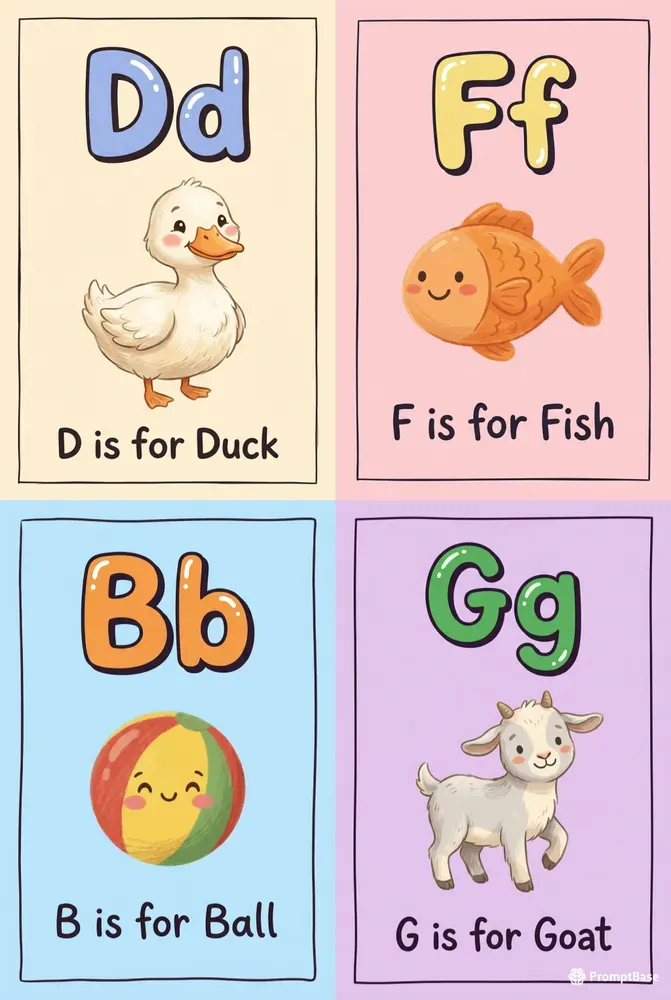 Bubbly Phonics Flashcards Creators