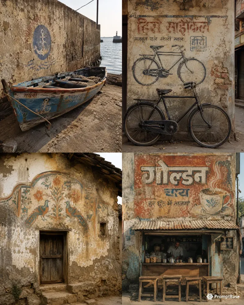 Aged Weathered Surfaces