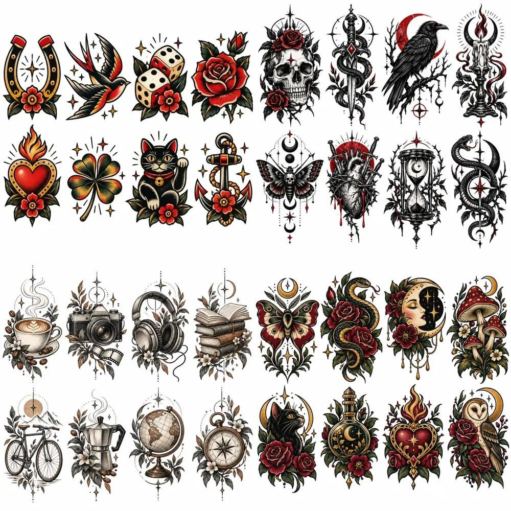 Universal Tattoo Flash Sheet Engines