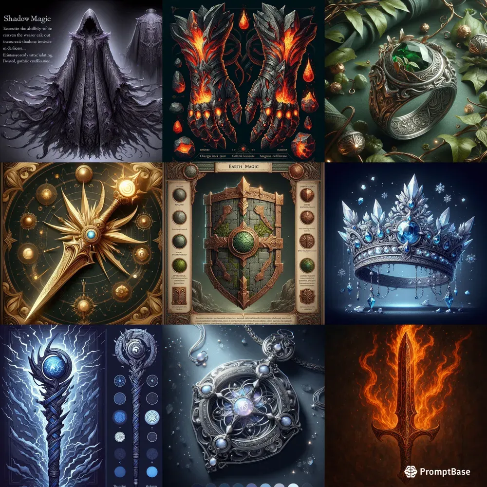 Fantasy Relics And Weapon Makers