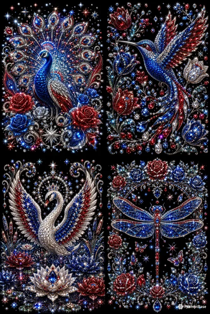 Royal Gemstone Fantasy Gardens