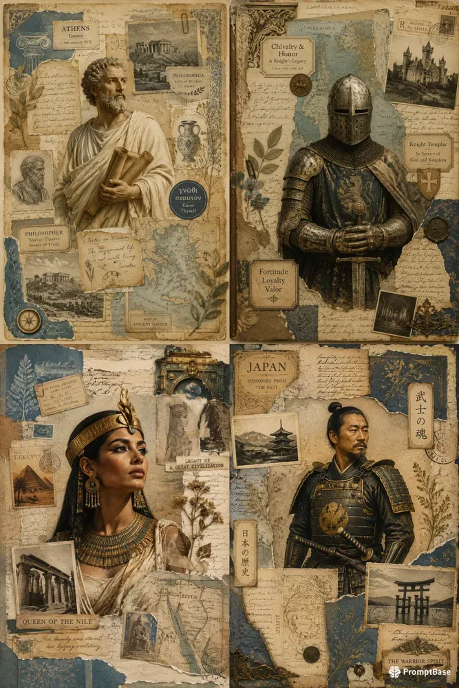 Vintage History Scrapbooks
