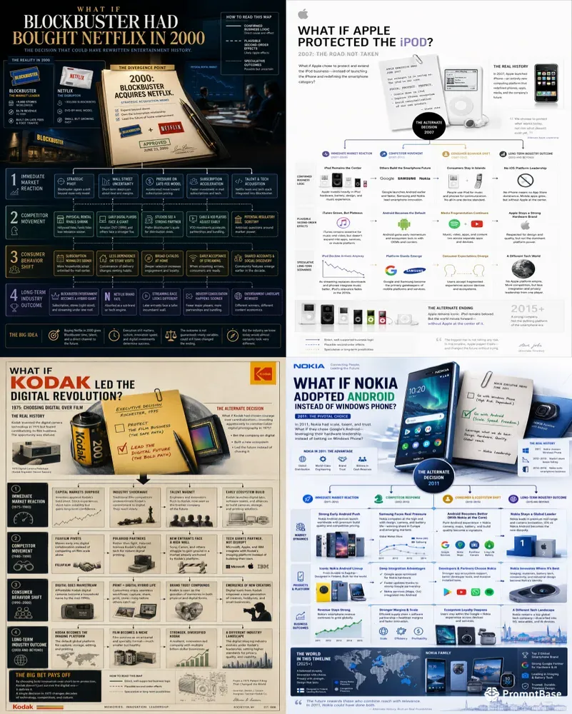 Counterfactual Brand Collapse Maps