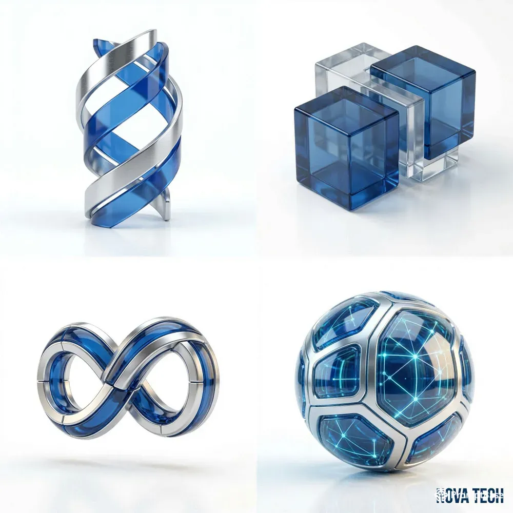 3d Tech Corporate Abstract Elements