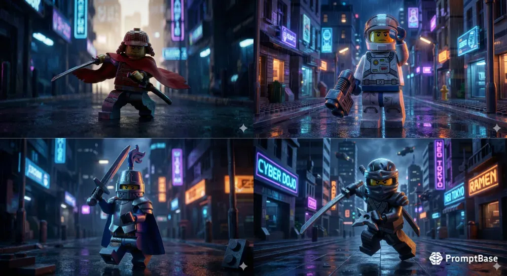 Cinematic Lego Character Animations