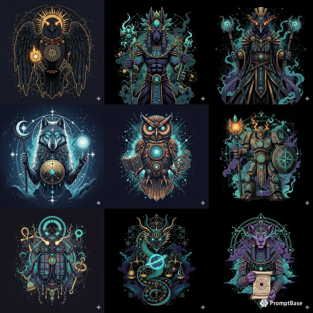 Mystic Deity Characters