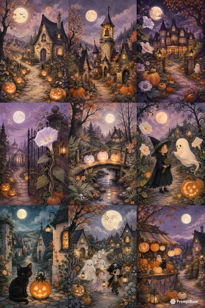 Cute Halloween Posters