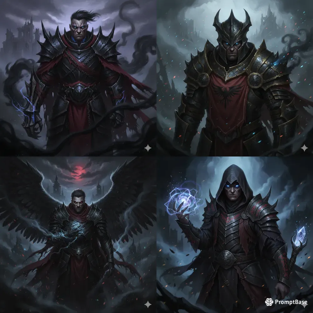Dark Fantasy Character Art