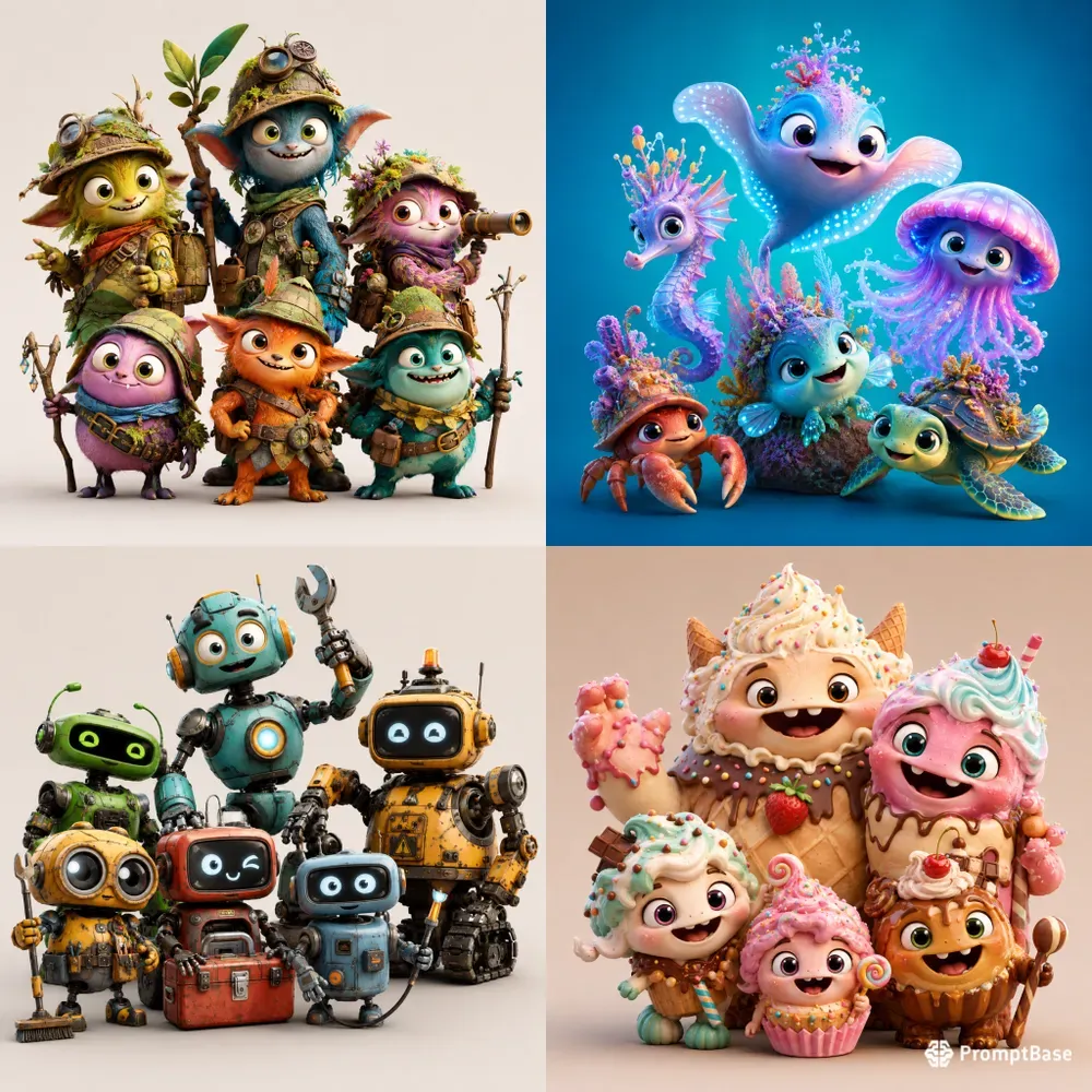 Expressive Toon Squads