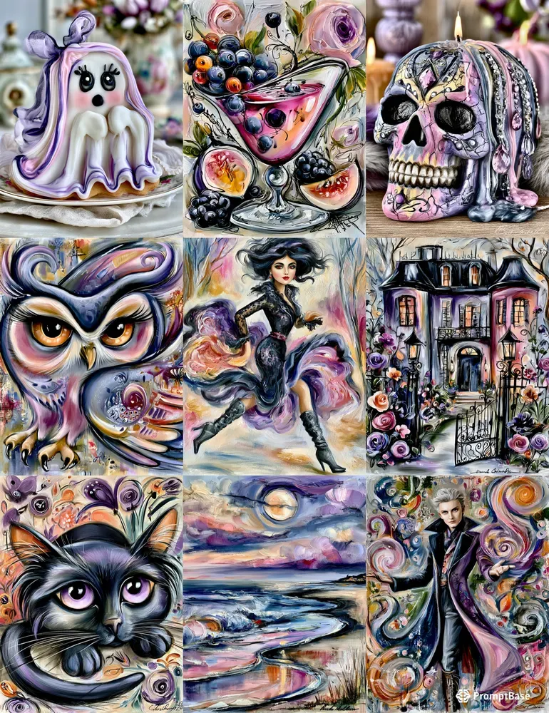 Gothic Halloween Junk Journals