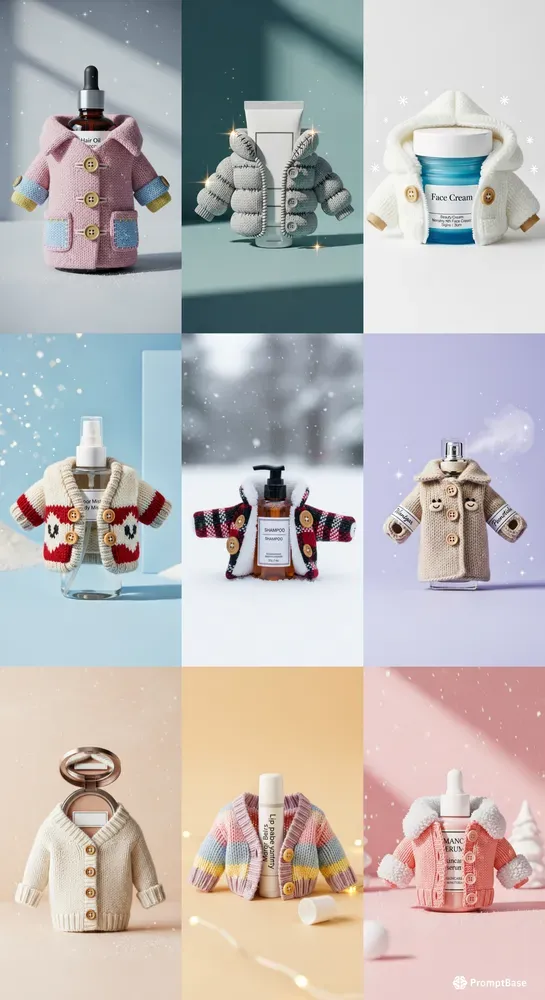 Cozy Winter Product Displays