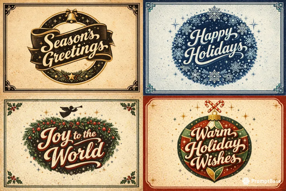 Vintage Christmas Postcards