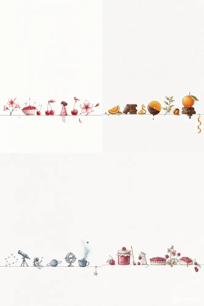 Whimsical Margin Worlds