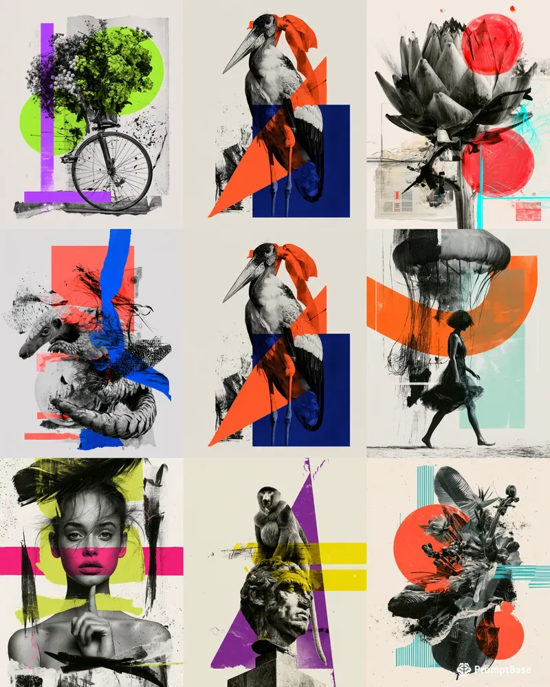 Electric Collage Oddities
