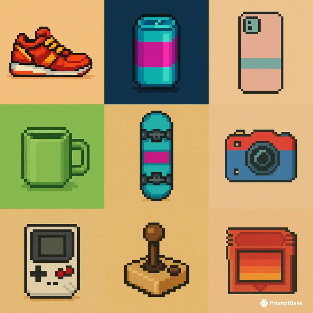 Retro Pixel Products