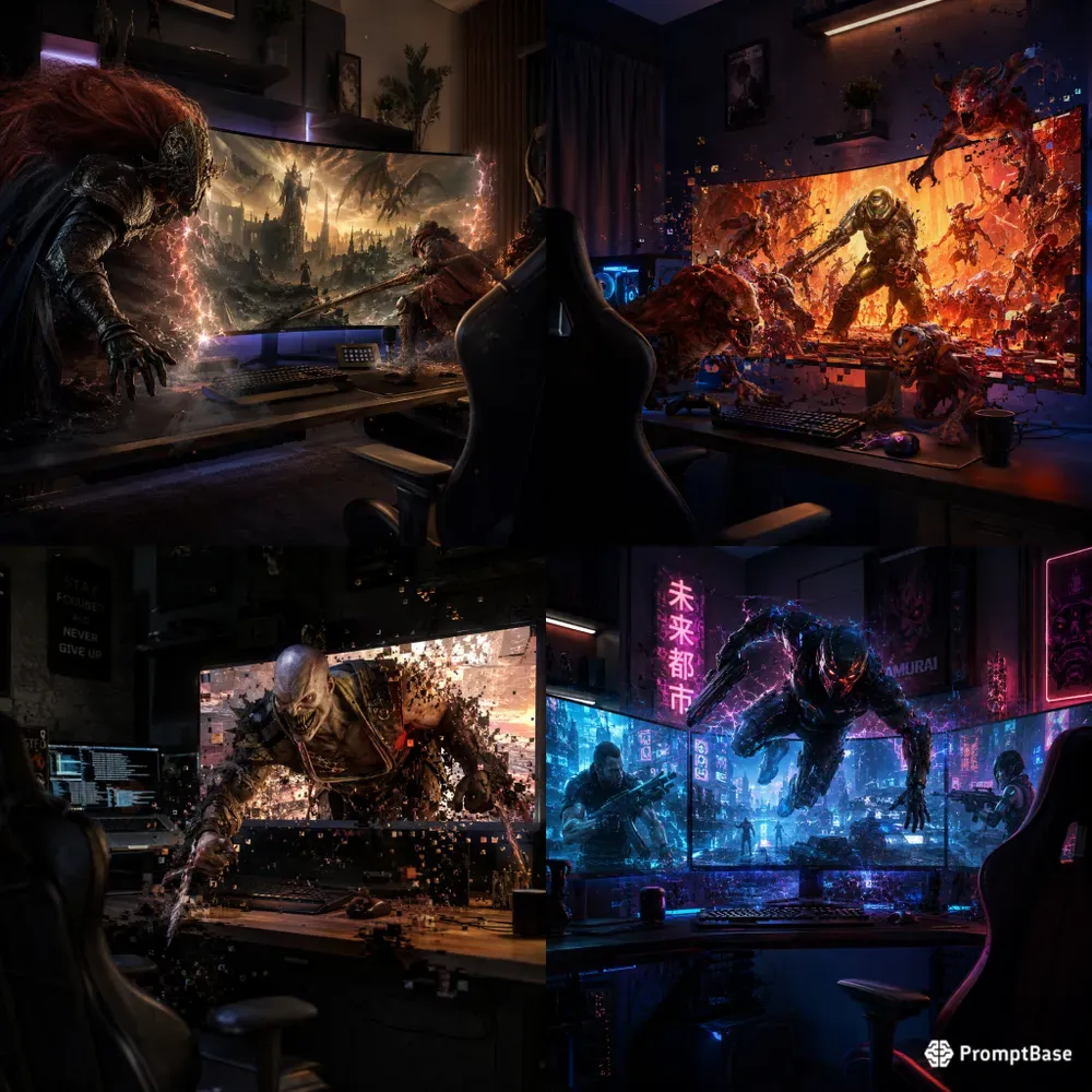 Cinematic Gaming Invasion Photos