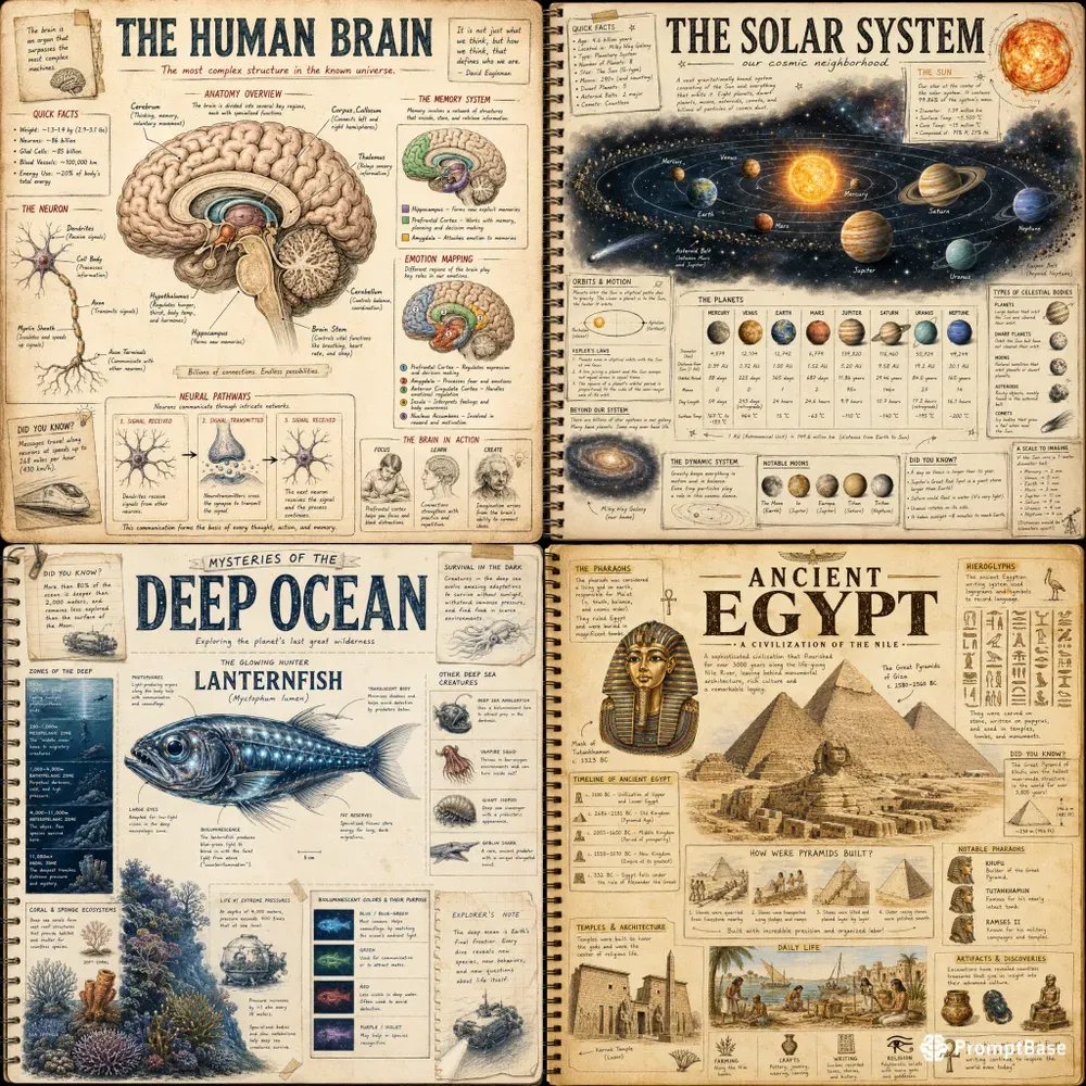 Vintage Scientific Anatomy Posters