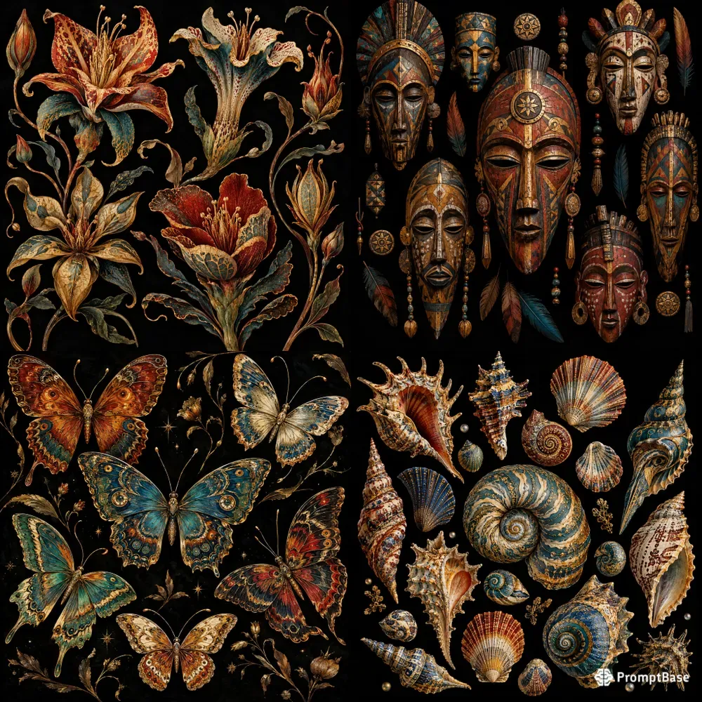 Ornamental Dark Natures