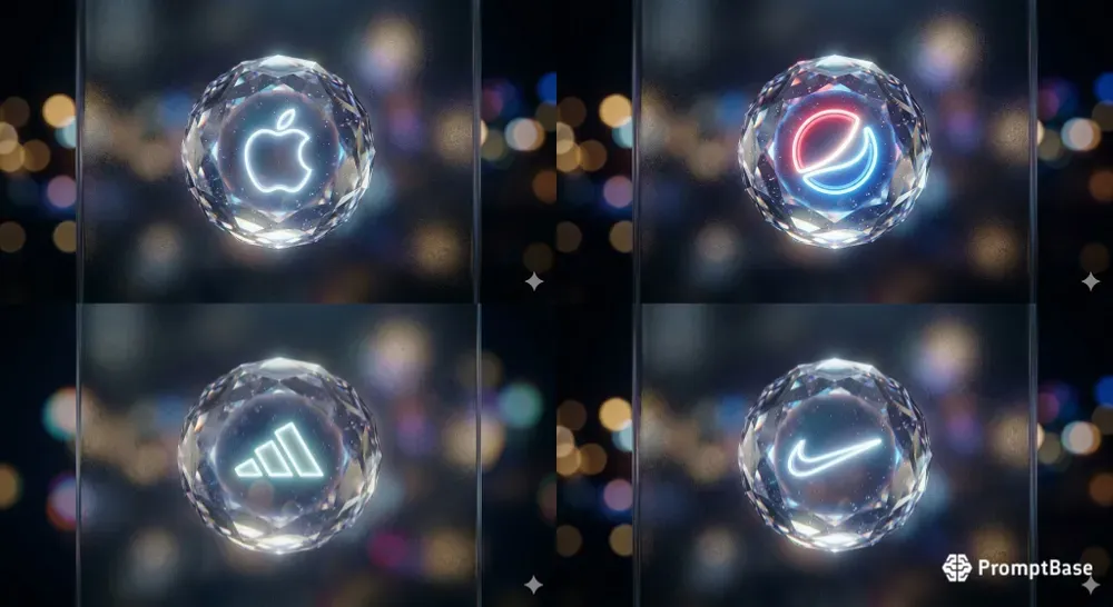 3D Crystal Orb Logo Masters