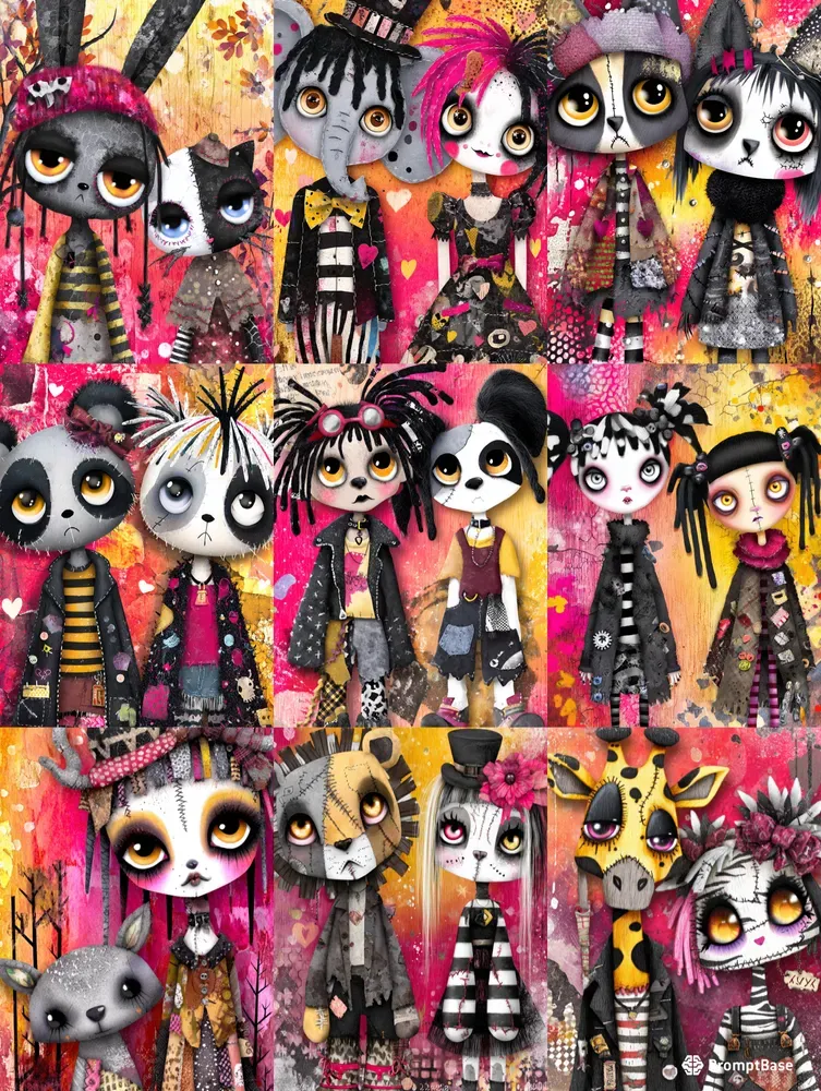 Alice In Carnival Love Junk Journals