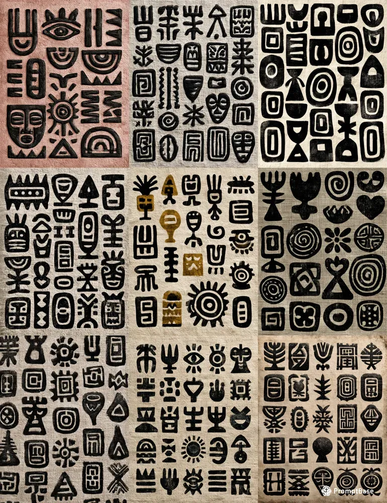 Adinkra Inspired Patterns