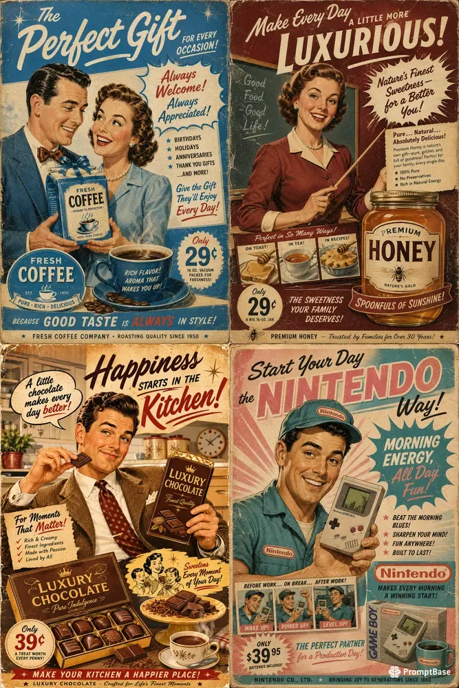 Golden Age Vintage Advertising Posters