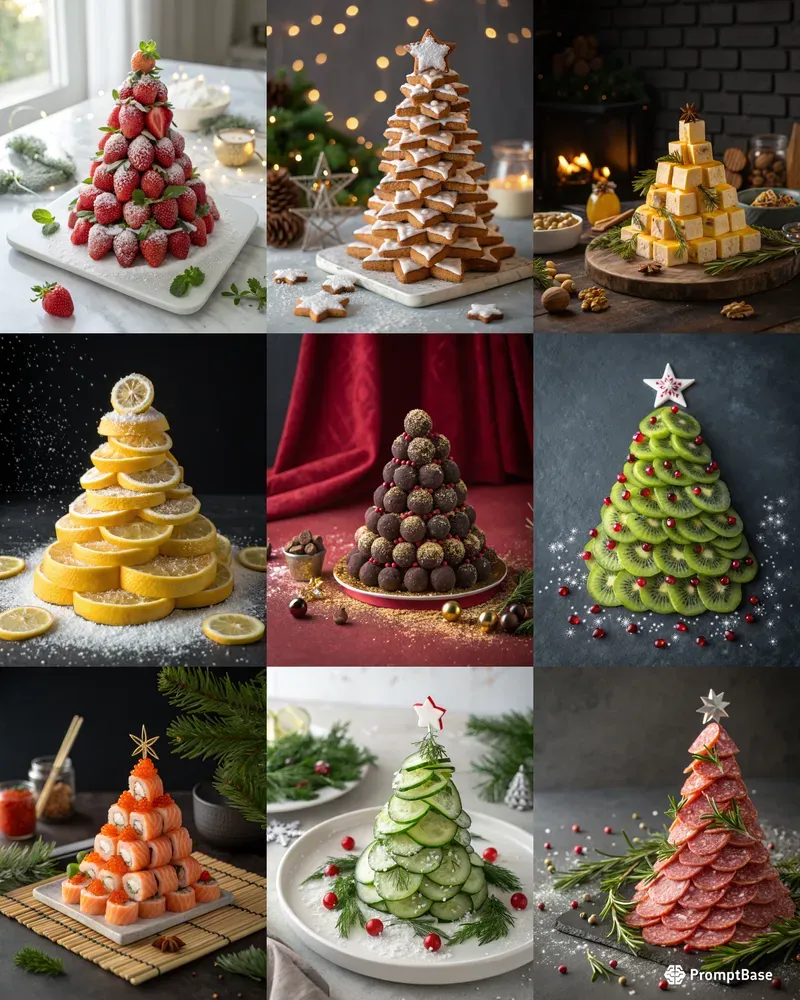 Edible Holiday Trees