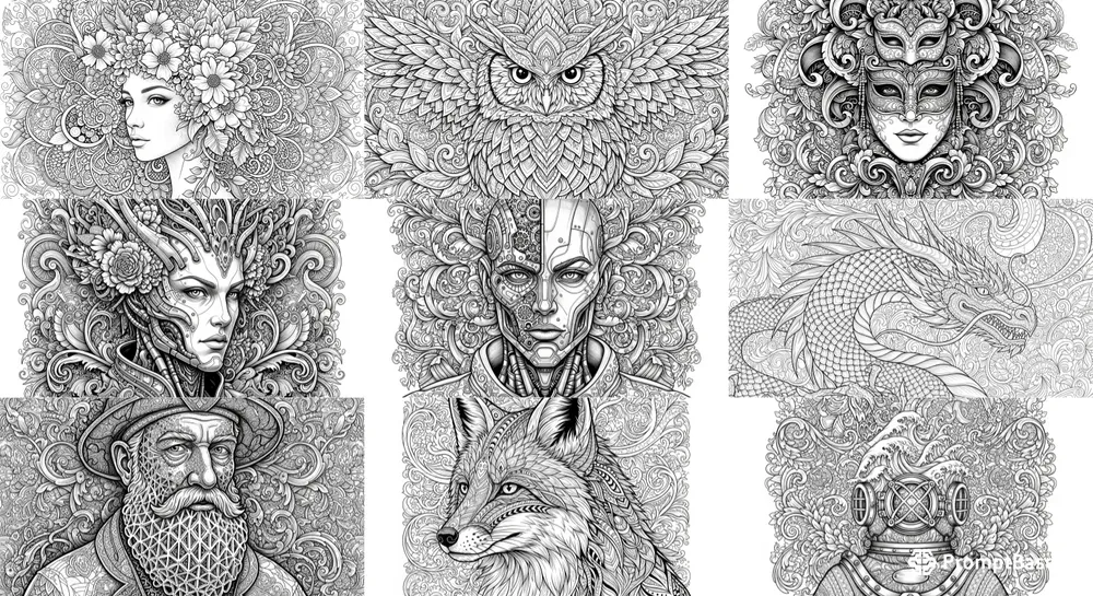 Ornamental Portrait Collections