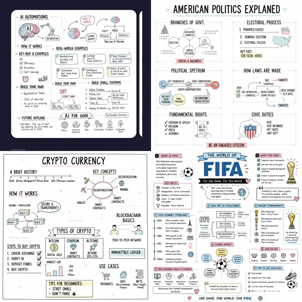 Premium Handdrawn Sketchnotes